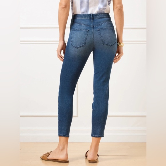 Talbots Dark Blue Ankle Jeans - Picture 2 of 7